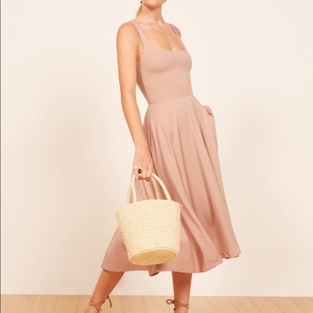 Blush Rou Reformation Dress